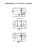 Seating Arrangement, Seat Unit, Tray Table and Seating System diagram and image