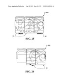 Seating Arrangement, Seat Unit, Tray Table and Seating System diagram and image