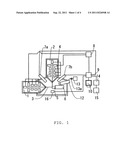 Sample processing and observing method diagram and image