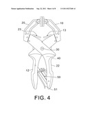 Locking pliers with one or two slide bars each secured to a stationary jaw     carrier diagram and image