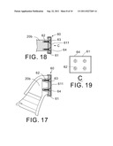 Replaceable jaw carriers of bar clamp with adaptable jaws diagram and image