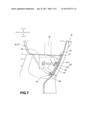 FRONT STORAGE COMPARTMENT WITH WATER DRAINAGE CHANNEL FOR A VEHICLE, AND     VEHICLE INCORPORATING SAME diagram and image