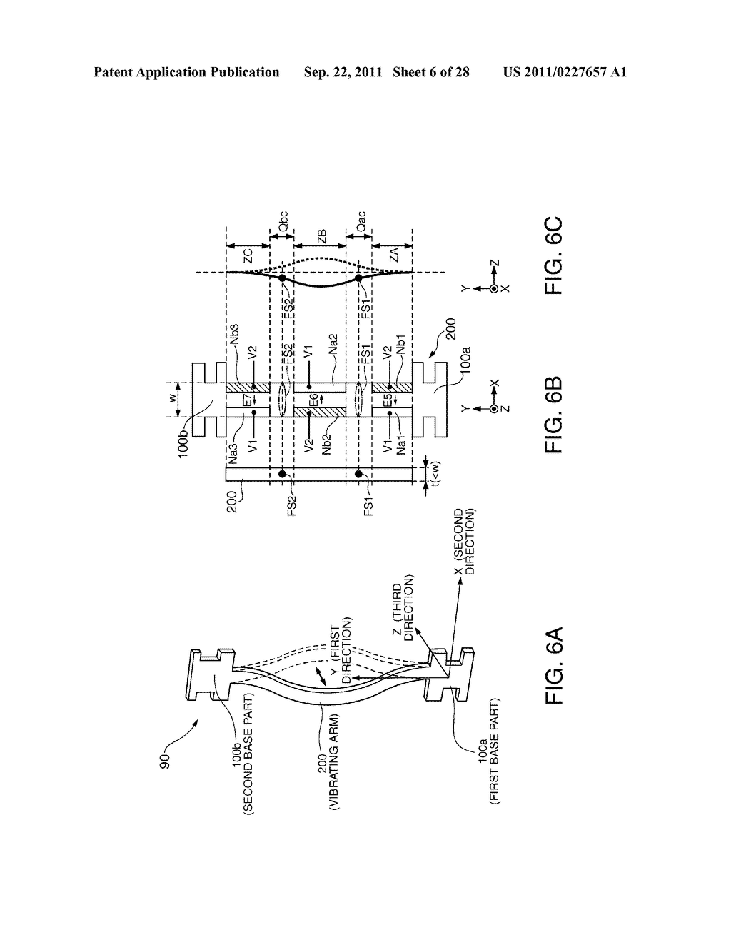 VIBRATOR ELEMENT, SENSOR DEVICE, SENSOR, AND ELECTRONIC APPARATUS - diagram, schematic, and image 07