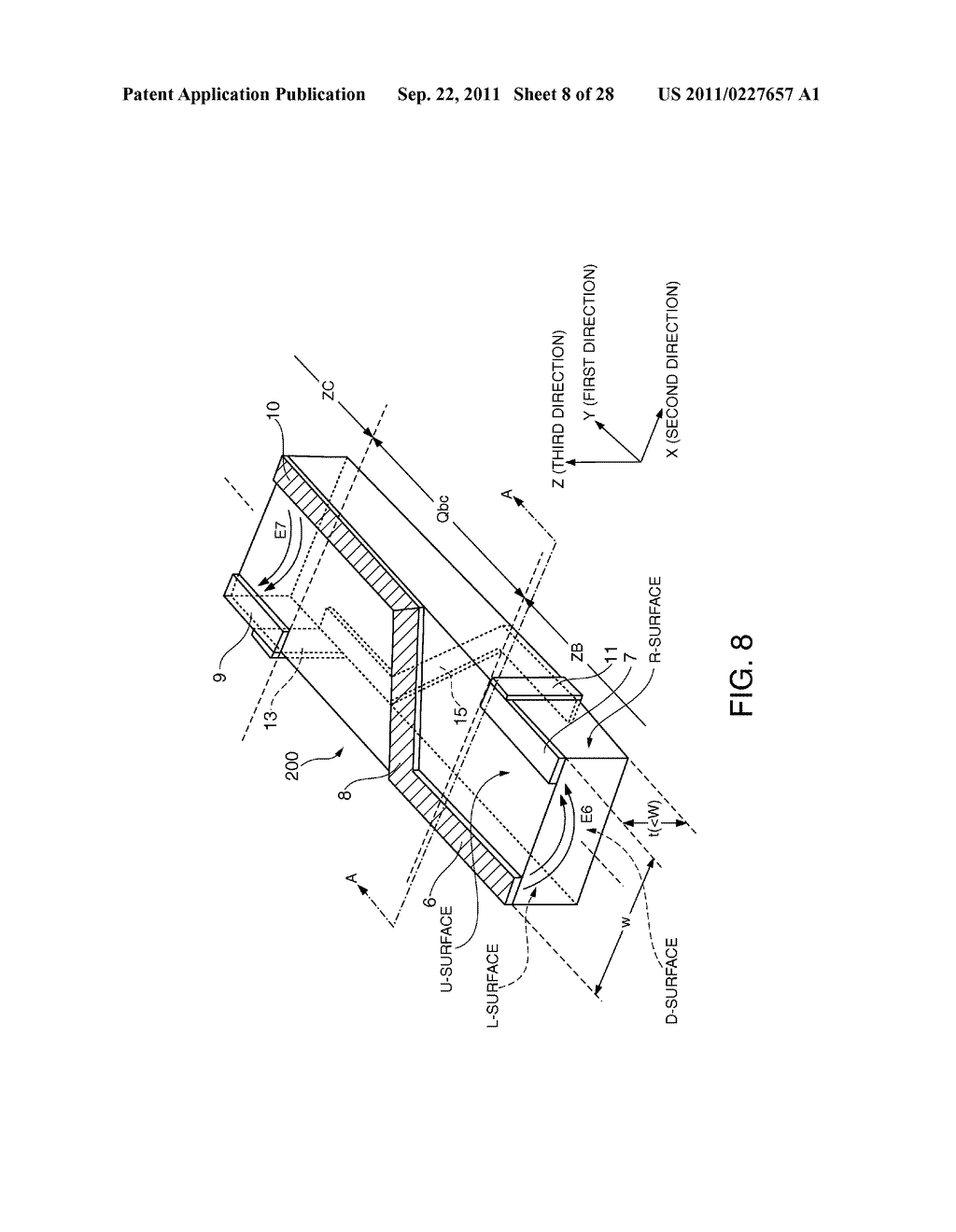 VIBRATOR ELEMENT, SENSOR DEVICE, SENSOR, AND ELECTRONIC APPARATUS - diagram, schematic, and image 09