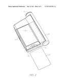 ELECTRONIC BOOK WITH BUILT-IN CARD SCANNER diagram and image