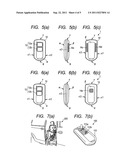 Portable transmitter with push switch and touch sensor diagram and image