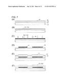 SEMICONDUCTOR DEVICE, METHOD FOR MANUFACTURING SAME, AND DISPLAY DEVICE     USING SEMICONDUCTOR DEVICE diagram and image