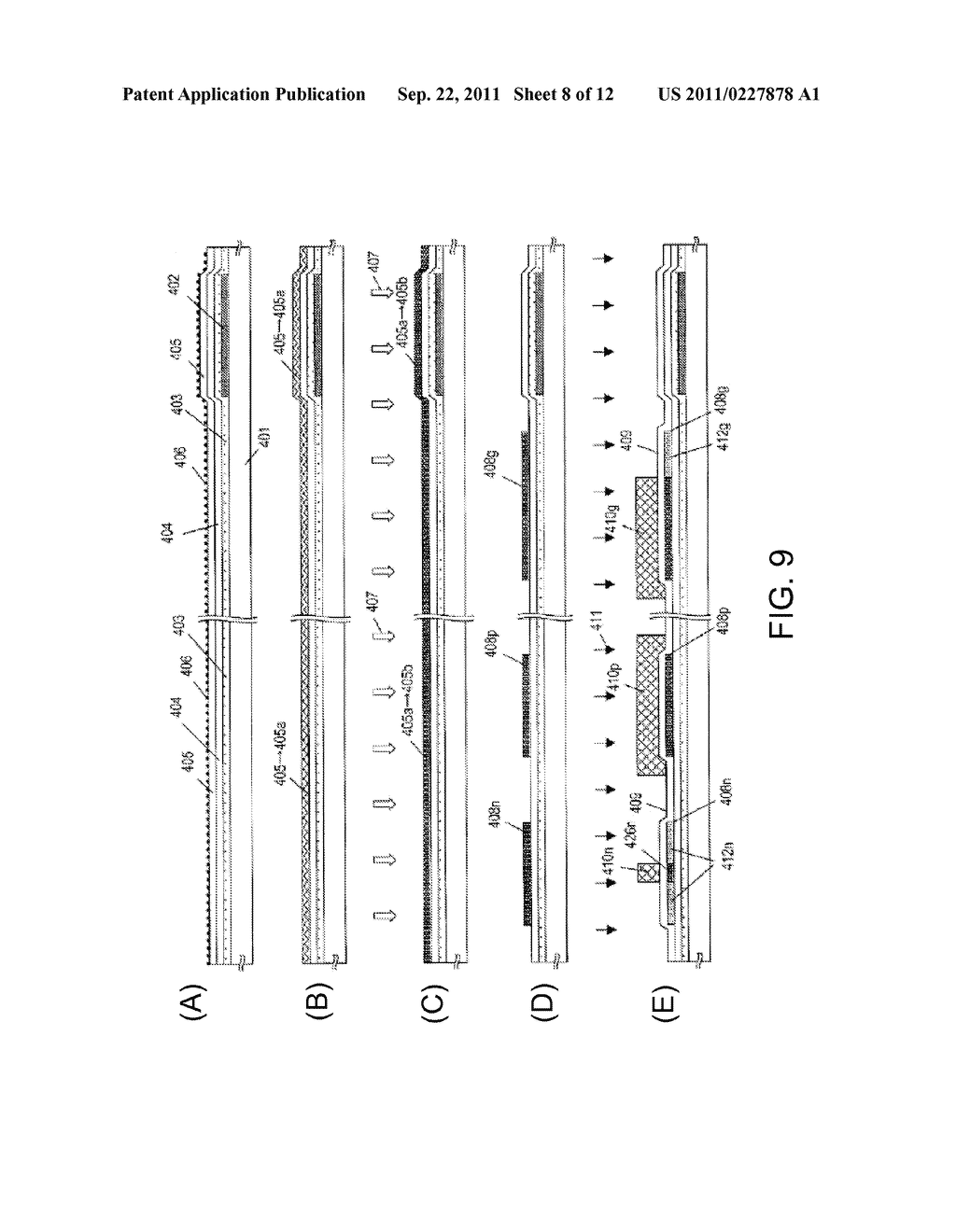 SEMICONDUCTOR DEVICE, METHOD FOR MANUFACTURING SAME, AND DISPLAY DEVICE     USING SEMICONDUCTOR DEVICE - diagram, schematic, and image 09