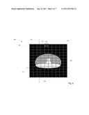 METHOD OF MODELING THE LIGHT FIELD CREATED BY A LOCAL-DIMMING LED     BACKLIGHT FOR AN LCD DISPLAY diagram and image