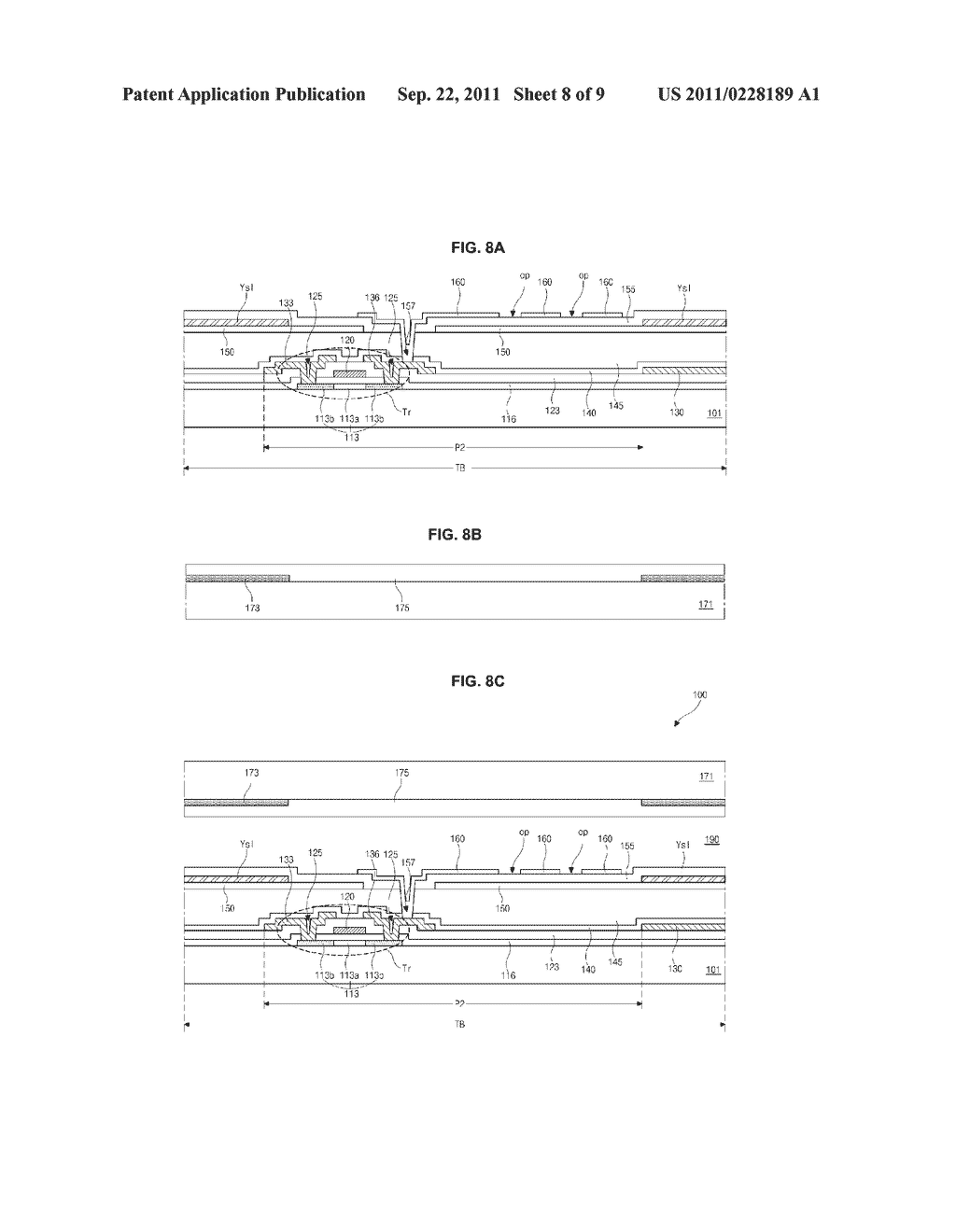 TOUCH SENSING TYPE LIQUID CRYSTAL DISPLAY DEVICE AND METHOD OF FABRICATING     THE SAME - diagram, schematic, and image 09