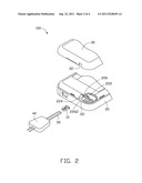 PENDANT MOUNTING STRUCTURE AND PORTABLE ELECTRONIC DEVICE USING SAME diagram and image