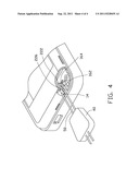 PENDANT MOUNTING STRUCTURE AND PORTABLE ELECTRONIC DEVICE USING SAME diagram and image