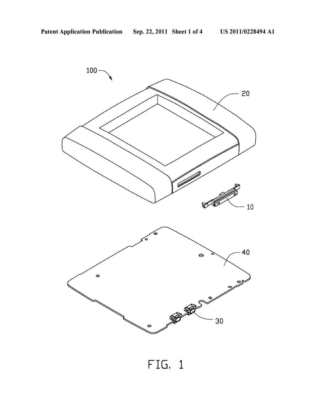 KEY BUTTON MECHANISM AND PORTABLE ELECTRONIC DEVICE USING SAME - diagram, schematic, and image 02