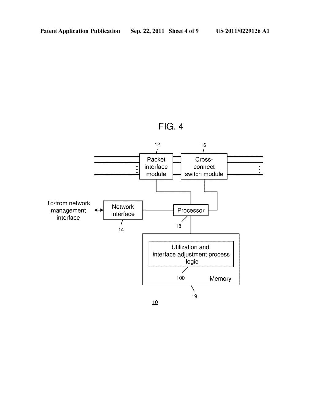 Automatic Adjustment of Optical Bandwidth Based on Client Layer Needs - diagram, schematic, and image 05