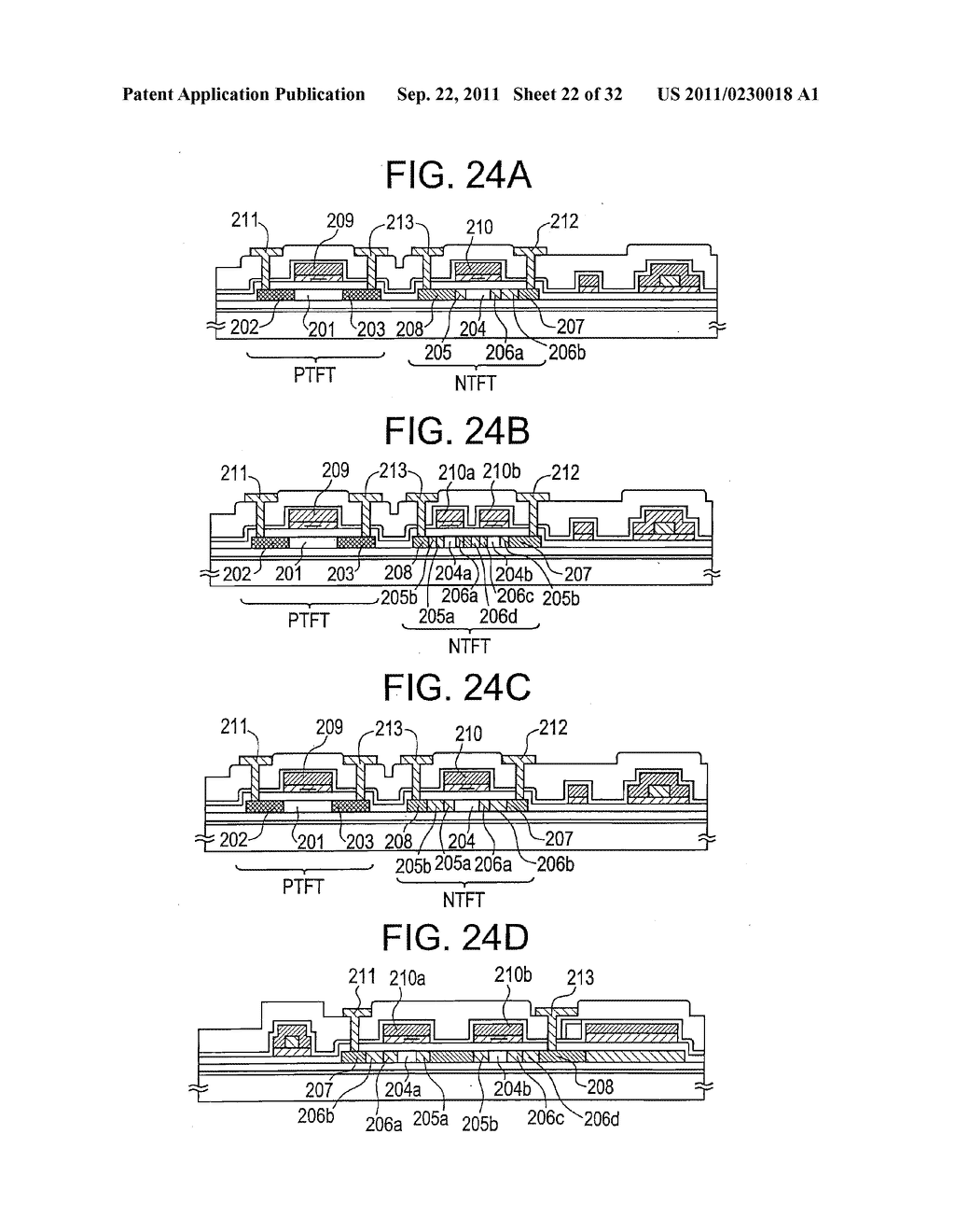 SEMICONDUCTOR DEVICE AND METHOD OF FABRICATING THE SAME - diagram, schematic, and image 23