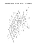 CONNECTOR SYSTEM HAVING CONTACT OVERLAPPING VIAS diagram and image