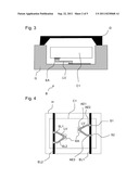 COMPONENT COMPRISING A CHIP IN A CAVITY AND A STRESS-REDUCED ATTACHMENT diagram and image