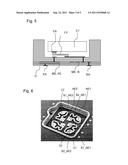 COMPONENT COMPRISING A CHIP IN A CAVITY AND A STRESS-REDUCED ATTACHMENT diagram and image