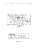 Method and System for Receiving and Sending Navigational Data via a     Wireless Messaging Service on a Navigation System diagram and image