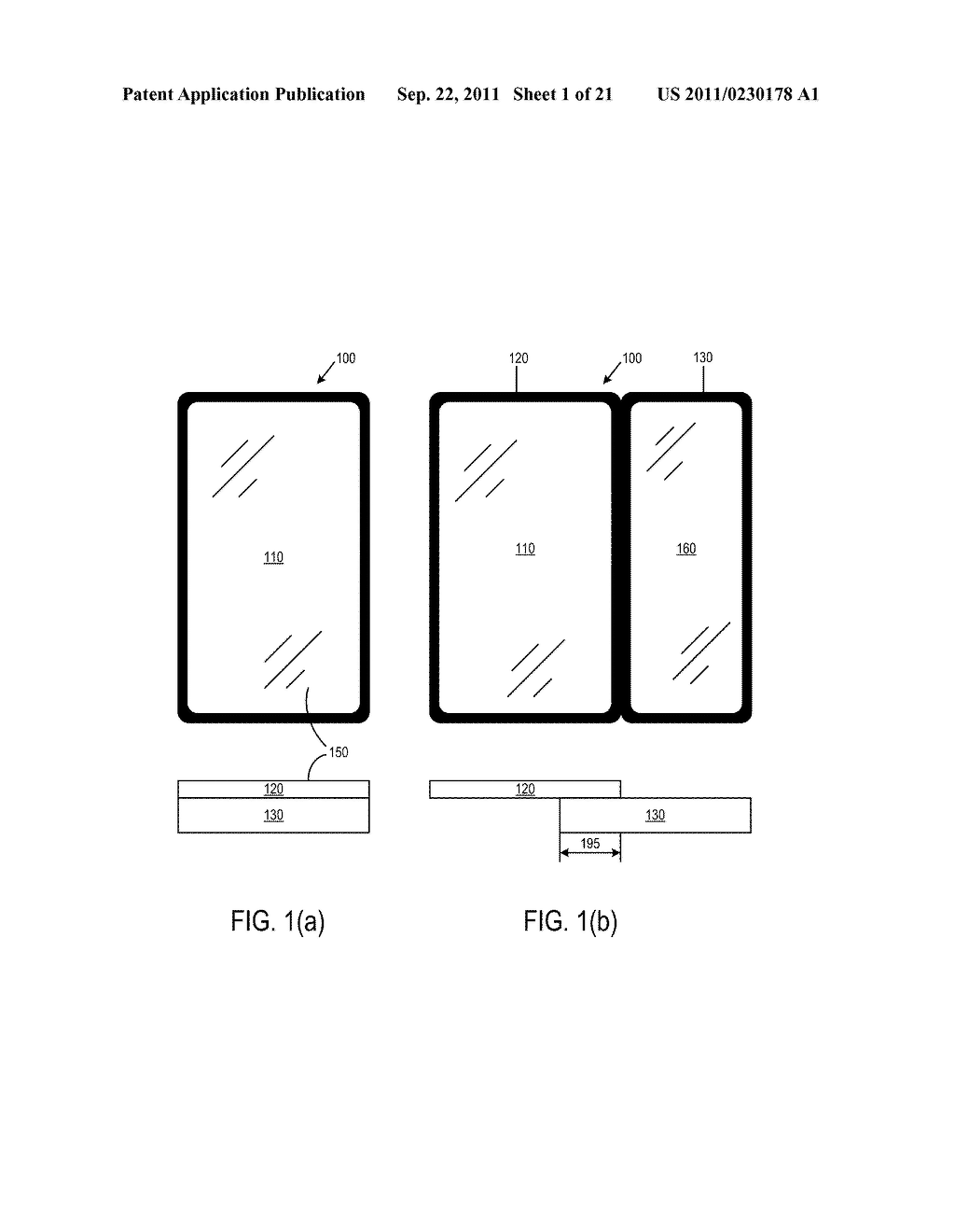 MOBILE COMMUNICATION DEVICE HAVING MULTIPLE, INTERCHANGEABLE SECOND     DEVICES - diagram, schematic, and image 02