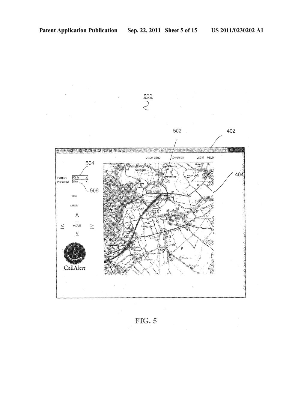 COMMERCIAL MOBILE ALERTING SYSTEM AND METHOD FOR BROADCASTING MESSAGES TO     GEO-FENCED TARGET AREAS - diagram, schematic, and image 06