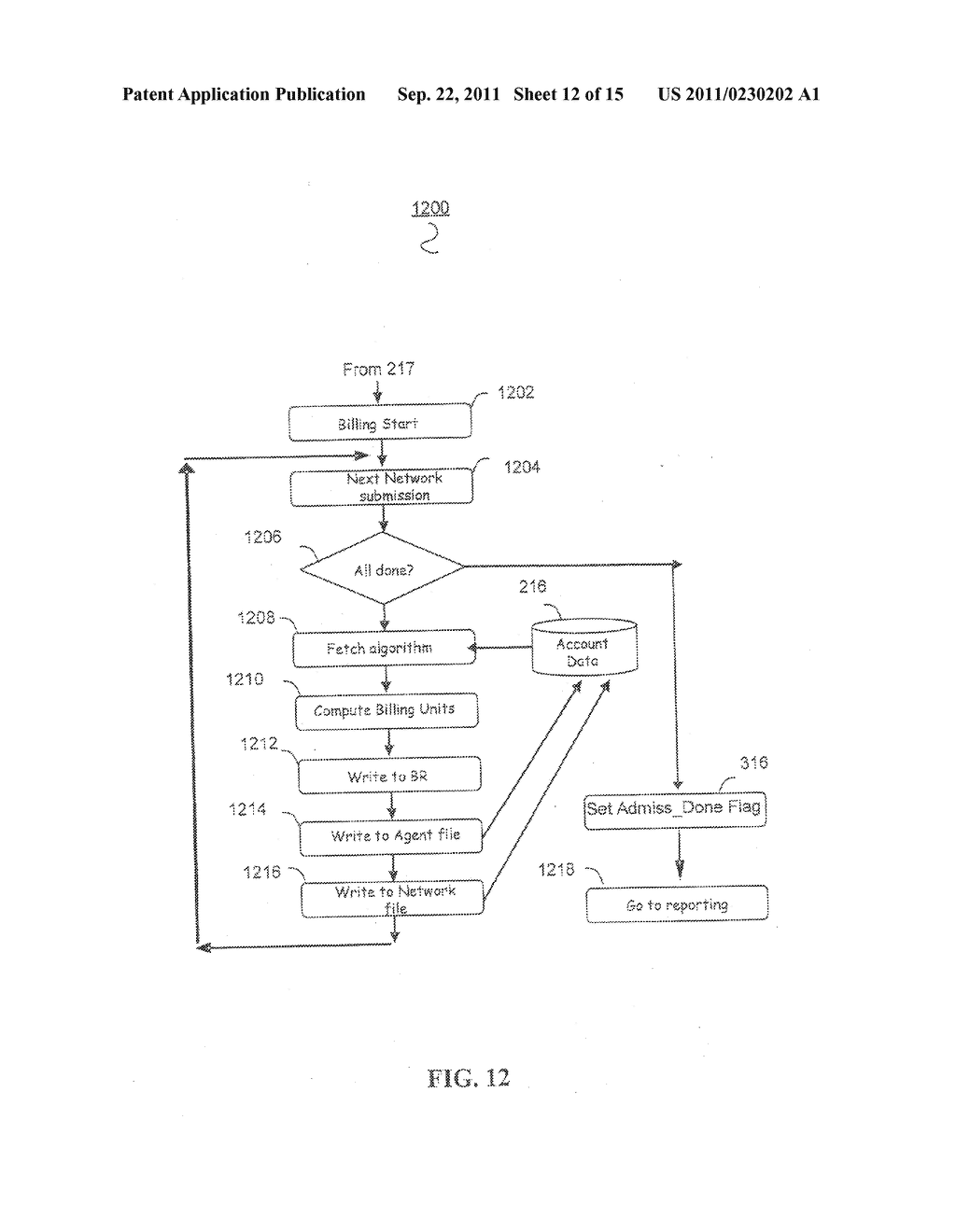 COMMERCIAL MOBILE ALERTING SYSTEM AND METHOD FOR BROADCASTING MESSAGES TO     GEO-FENCED TARGET AREAS - diagram, schematic, and image 13