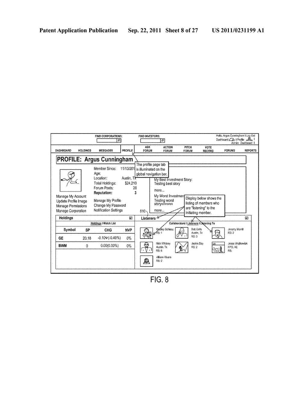 Methods and Systems for Internet-Based Network Shareholder Electronic     Voting Rights Reassignment - diagram, schematic, and image 09