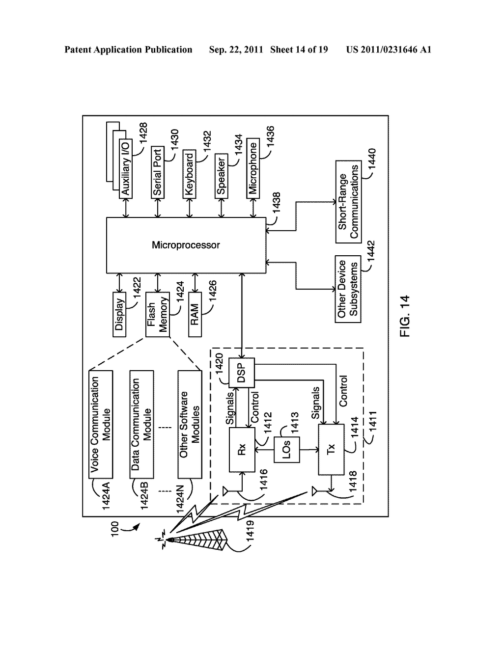 SYSTEM AND METHOD FOR PROCESSING ENCODED MESSAGES FOR EXCHANGE WITH A     MOBILE DATA COMMUNICATION DEVICE - diagram, schematic, and image 15