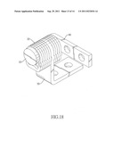 Hinge with spacers diagram and image