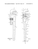 Safety Pipe Wrench diagram and image