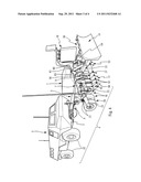 MOBILE EQUIPMENT FOR DETONATING EXPLOSIVES AND A MOTORIZED UNIT FOR     SECURING ROADS, TRACKS OR SIMILAR diagram and image