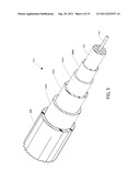 CONDUCTIVE ELASTOMER AND METHOD OF APPLYING A CONDUCTIVE COATING TO A     CABLE diagram and image