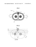 DIFFERENTIAL SIGNAL CABLE, AND CABLE ASSEMBLY AND MULTI-PAIR DIFFERENTIAL     SIGNAL CABLE USING THE SAME diagram and image