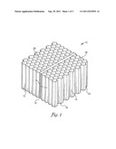 METHOD FOR BONDING HONEYCOMB CORES diagram and image