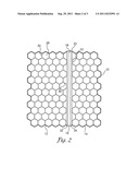 METHOD FOR BONDING HONEYCOMB CORES diagram and image