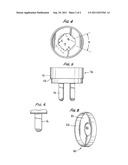 Stackable beverage container holder diagram and image