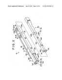 VEHICLE SEAT RAIL ASSEMBLY diagram and image