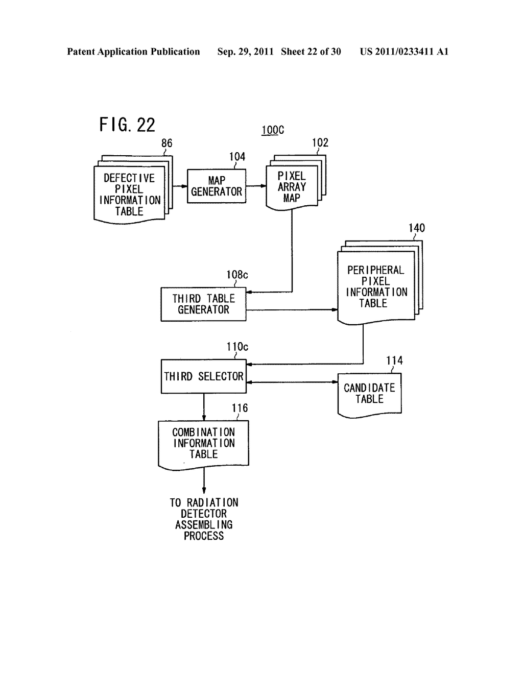 Method of managing radiation detectors, radiographic image capturing     apparatus, and radiographic image capturing system - diagram, schematic, and image 23