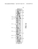 SEMICONDUCTOR CHIP WITH COIL ELEMENT OVER PASSIVATION LAYER diagram and image