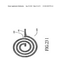 SEMICONDUCTOR CHIP WITH COIL ELEMENT OVER PASSIVATION LAYER diagram and image