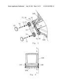 CHAIR WITH BACK-AND-FORTH MOVING BACKREST diagram and image