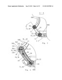 CHAIR WITH BACK-AND-FORTH MOVING BACKREST diagram and image