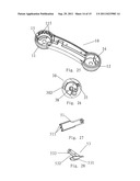 CHAIR WITH BACK-AND-FORTH MOVING BACKREST diagram and image