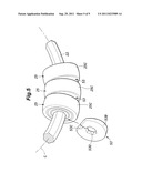 WHEEL, AND FRICTION DRIVE DEVICE AND OMNI-DIRECTIONAL VEHICLE USING THE     SAME diagram and image