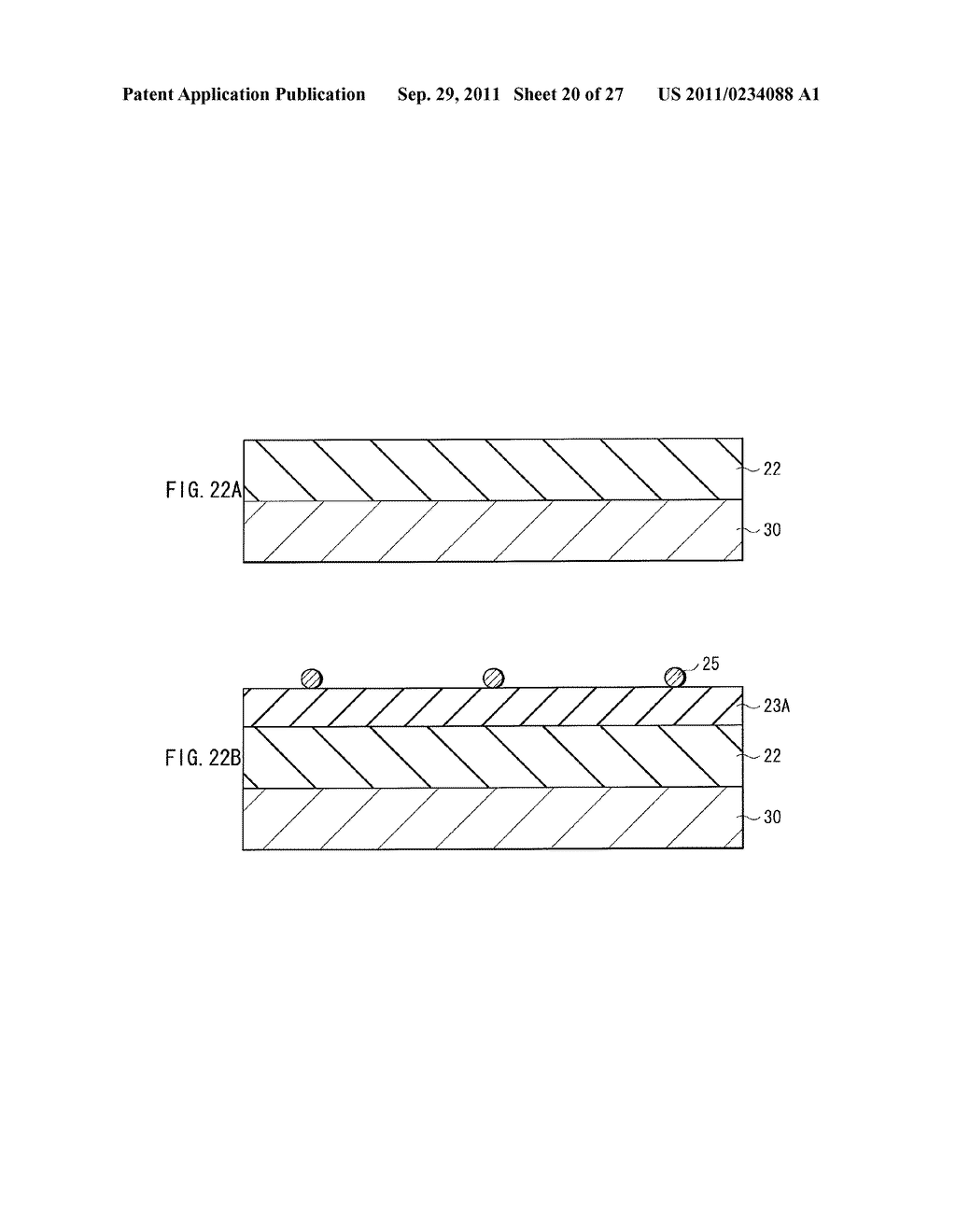 OPTICALLY-FUNCTIONAL FILM AND METHOD OF MANUFACTURING THE SAME, DISPLAY     AND METHOD OF MANUFACTURING THE SAME - diagram, schematic, and image 21