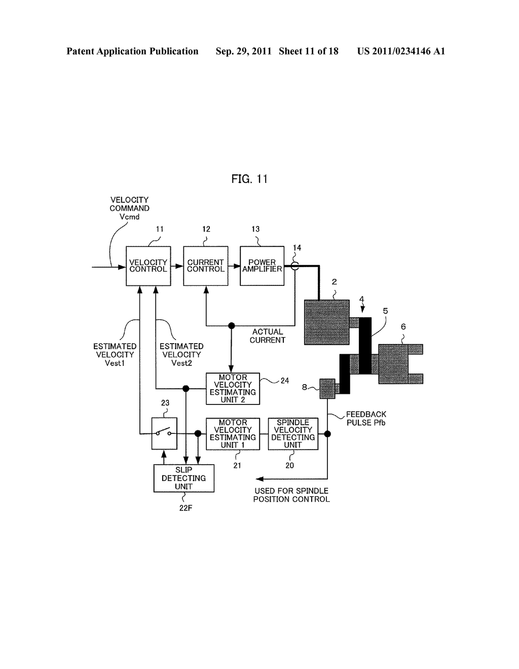 CONTROLLER OF SPINDLE PROVIDED WITH ENCODER - diagram, schematic, and image 12