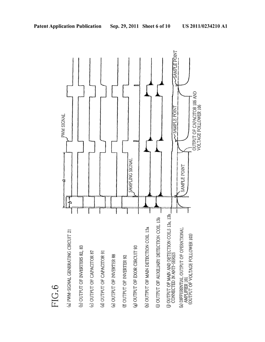 APPARATUS FOR DETECTING DISPLACEMENT OF ELECTROMAGNETIC ACTUATOR - diagram, schematic, and image 07