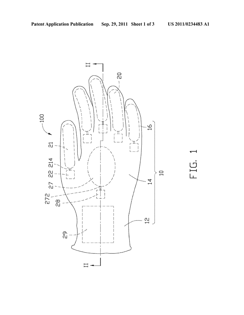 GAME CONTROLLER GLOVE - diagram, schematic, and image 02