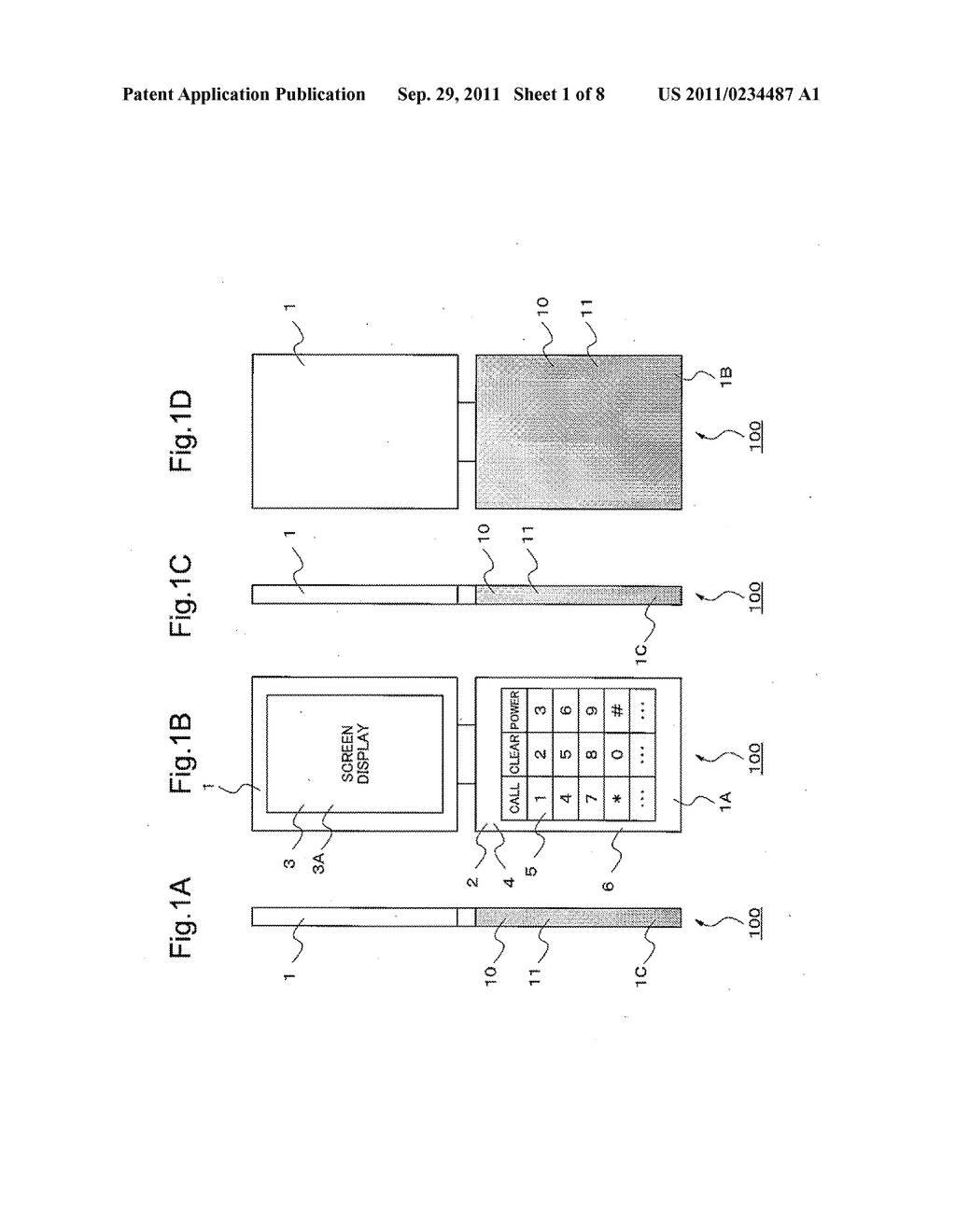 PORTABLE TERMINAL DEVICE AND KEY ARRANGEMENT CONTROL METHOD - diagram, schematic, and image 02