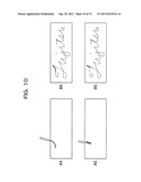 HANDWRITING INPUT DEVICE, AND HANDWRITING INPUT METHOD diagram and image